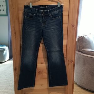 American Eagle dark wash bootcut jeans